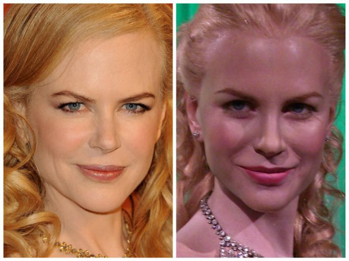 Знаменитости и их восковые фигуры