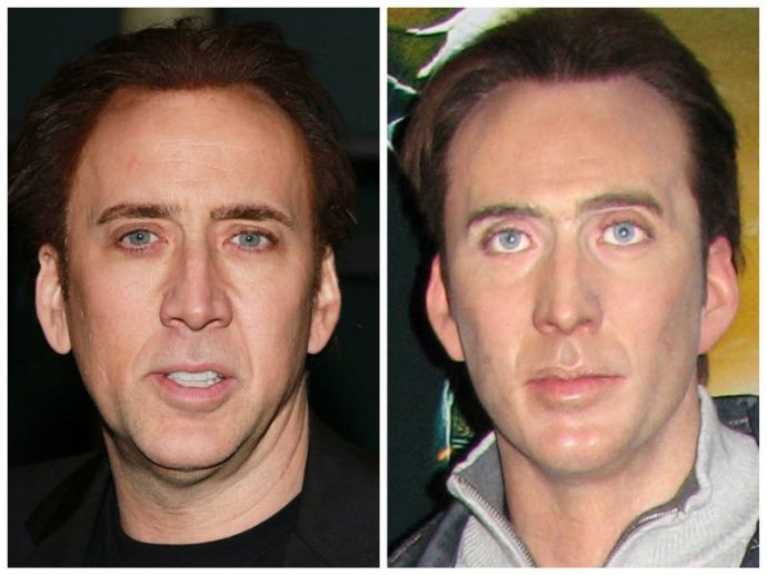 Знаменитости и их восковые фигуры