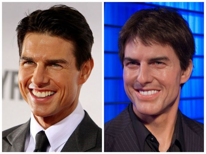 Знаменитости и их восковые фигуры