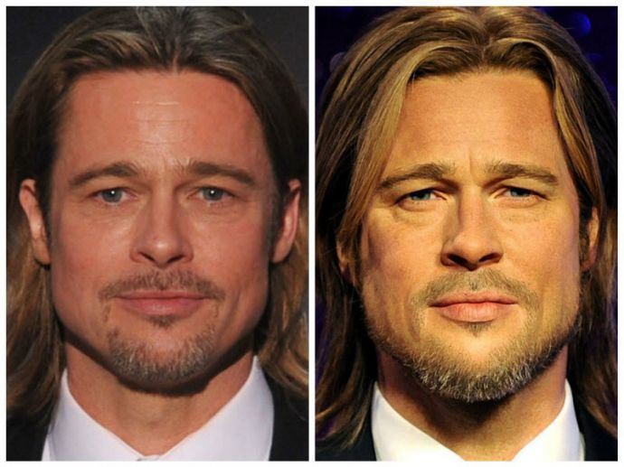 Знаменитости и их восковые фигуры