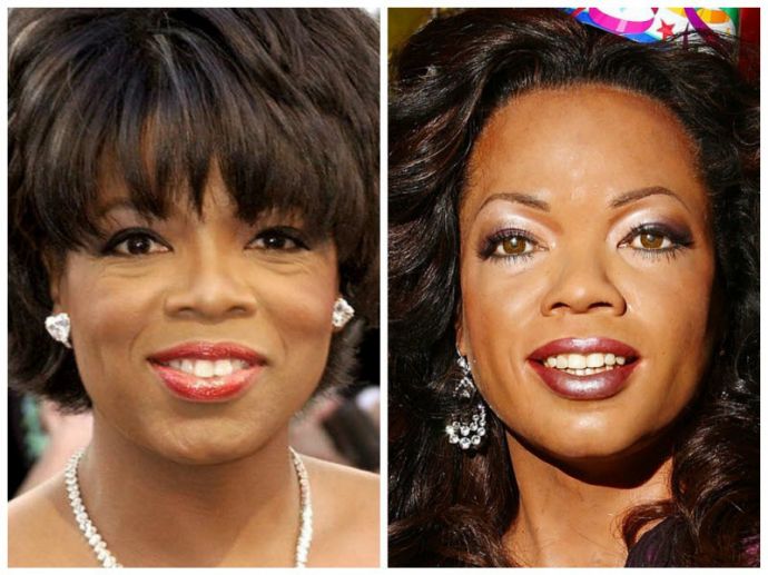 Знаменитости и их восковые фигуры