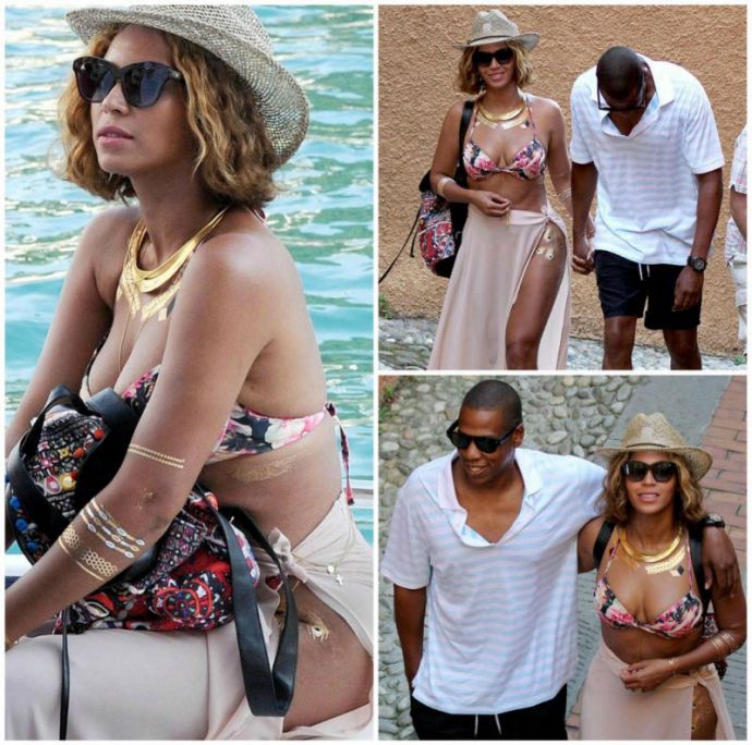 Звёздная пара на отдыхе