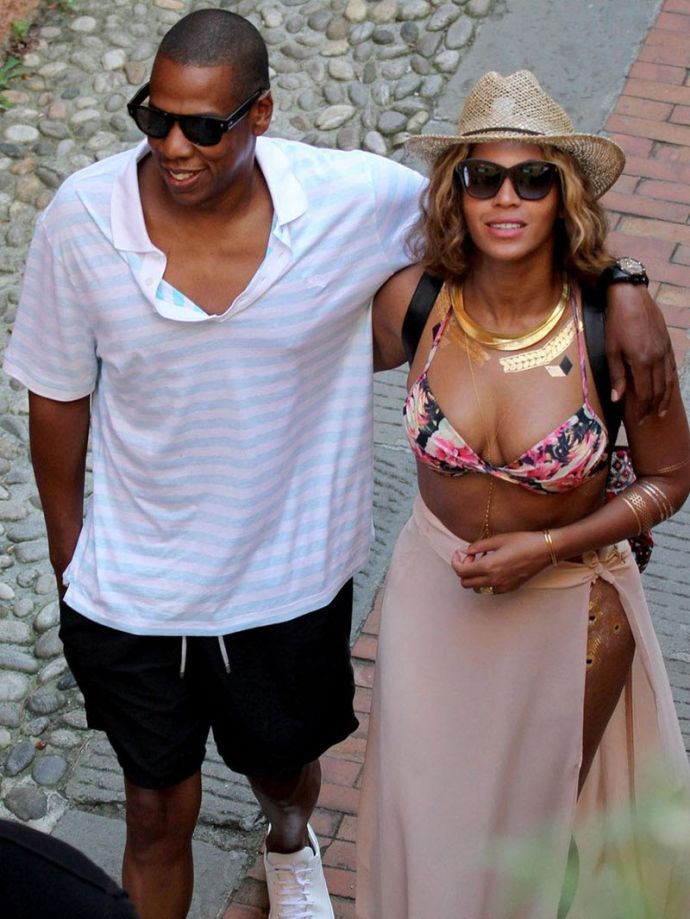 Звёздная пара на отдыхе