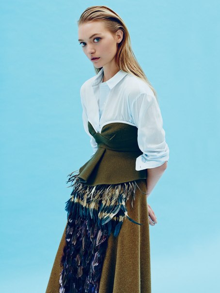 Gemma Ward by Beau Grealy for Sunday Style Australia