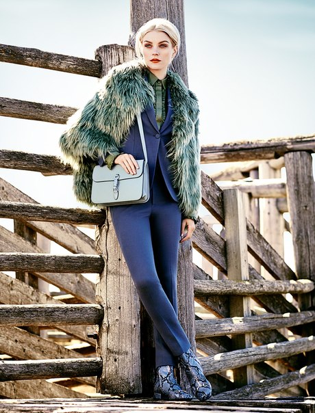 Jessica Stam by Chris Nicholls for Holts Fall 2014