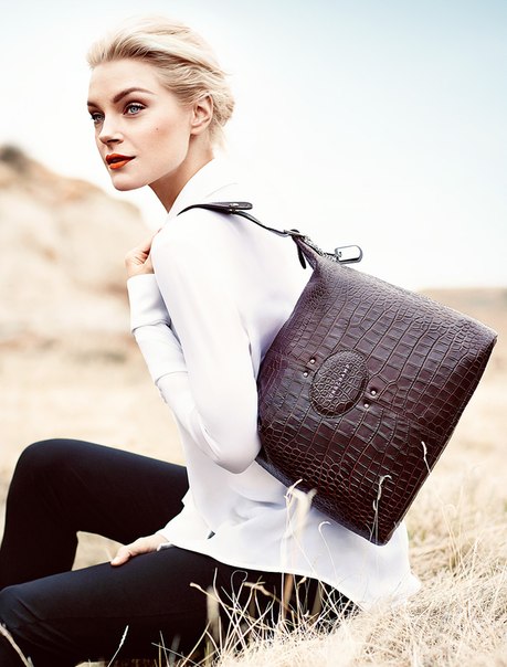 Jessica Stam by Chris Nicholls for Holts Fall 2014