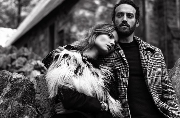 Magdalena Frackowiak & Matthew Avedon by Nathaniel