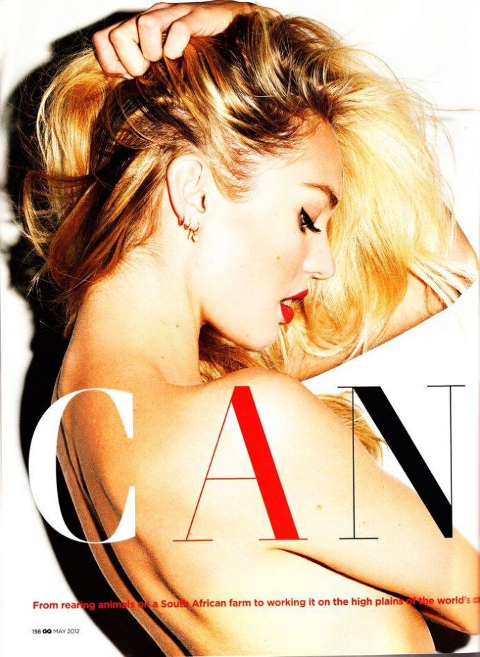 Голая Candice Swanepoel - GQ May 2012 UK