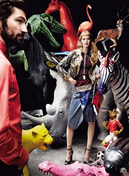 Vanessa Axente & Michiel Huisman - Mario Testino Photoshoot