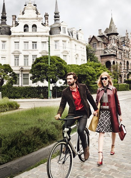 Vanessa Axente & Michiel Huisman - Mario Testino Photoshoot