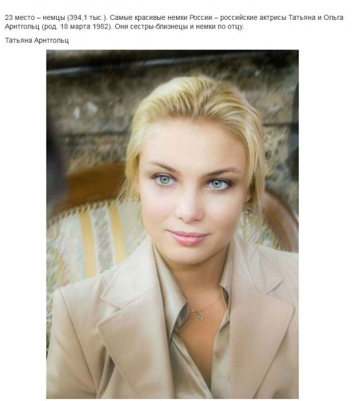 Самые красивые представительницы различных народов России