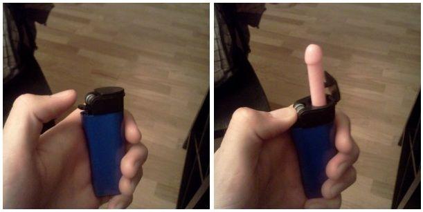 Дура на шариках решила полетать - Эроприколы