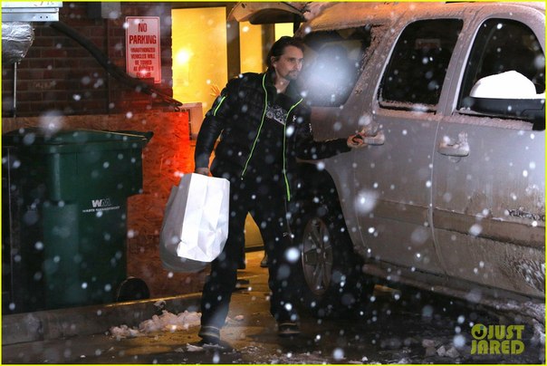 Кейт Хадсон и Мэтт Беллами на горнолыжном курорте