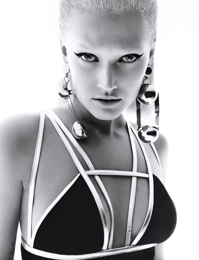 Тони Гаррн (Toni Garrn) в фотосессии Грега Кадела