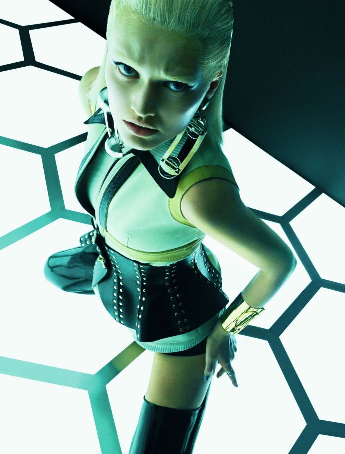 Тони Гаррн (Toni Garrn) в фотосессии Грега Кадела