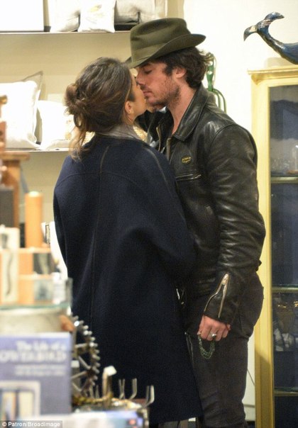 Йен Сомерхолдер и Никки Рид в ЛА - 4 января