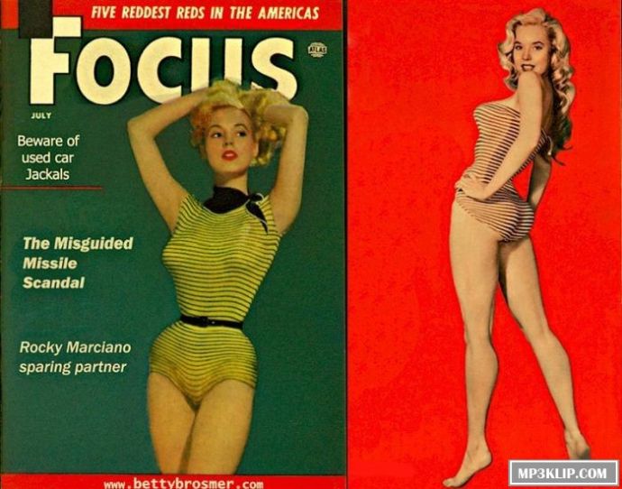 Бетти Бросмер — идеал женской фигуры 50-х годов