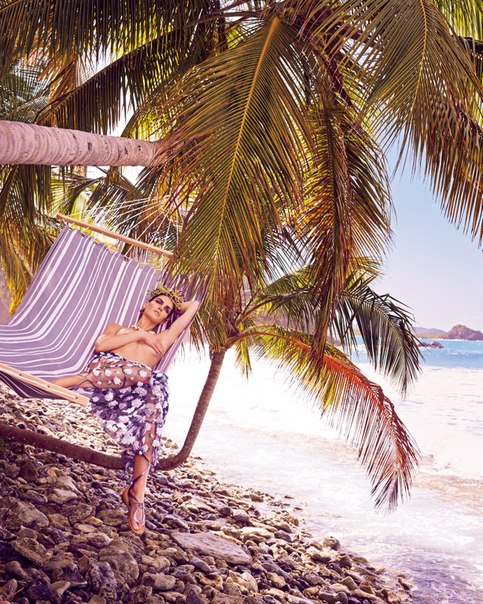 Hilary Rhoda for Vogue Japan May 2015by Mariano Viv