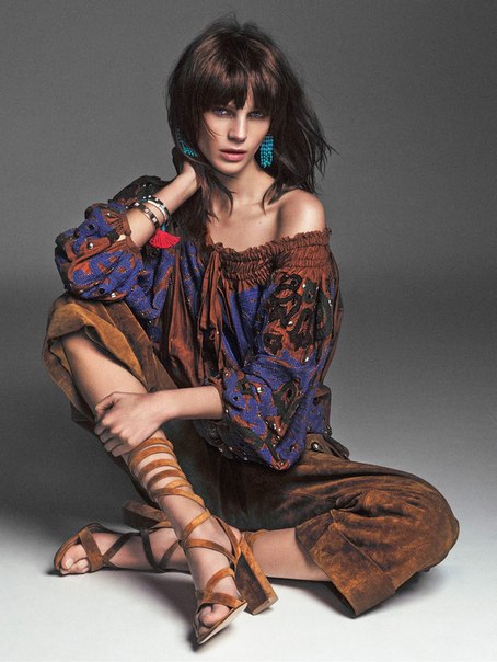 Juju Ivanyuk by Xavi Gordo for Marie Claire Russia