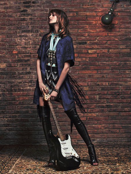 Juju Ivanyuk by Xavi Gordo for Marie Claire Russia