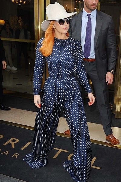 Леди Гага на Неделе моды в Париже