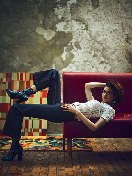 Manon Leloup by Serge Leblon for Vogue Turkey March