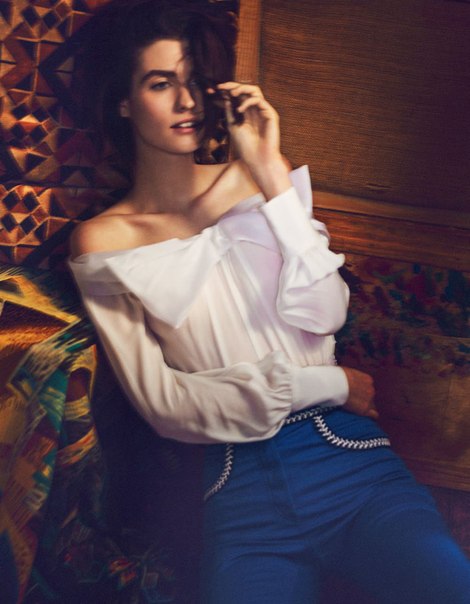 Manon Leloup by Serge Leblon for Vogue Turkey March