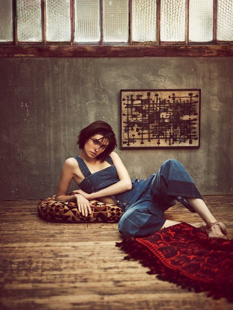 Manon Leloup by Serge Leblon for Vogue Turkey March