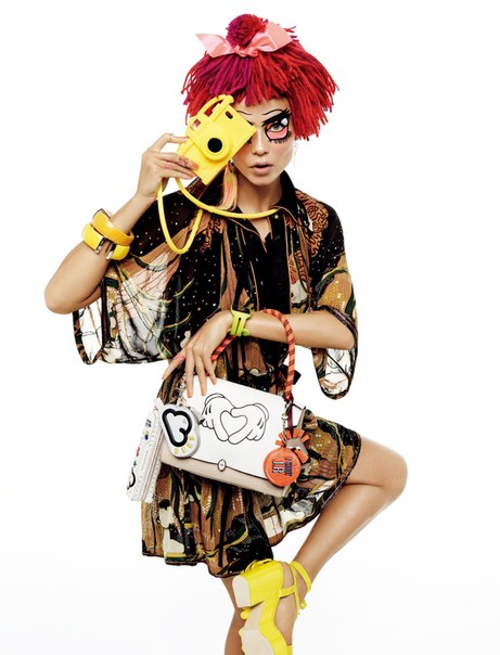 Natasha Poly for Vogue Japan March 2015