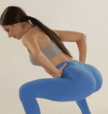 Попки в гифках