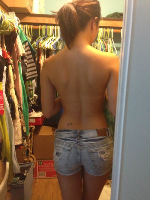 Сексуальный вид сзади