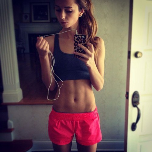 Стройные и подтянутые девушки