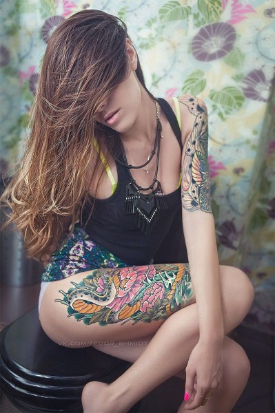 Татуированные девушки (эротика)