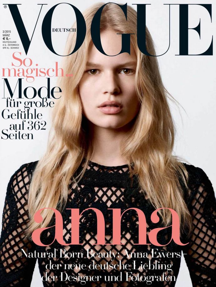 Анна Юэрс (Anna Ewers) в фотосессии Даниеля Джексона