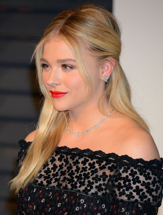 Хлоя Морец (Chloe Moretz) на вечеринке Vanity Fair
