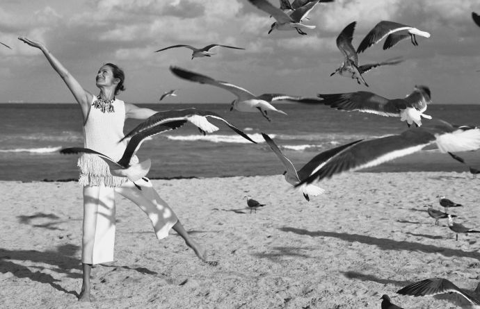 Кэролин Мерфи (Carolyn Murphy) в фотосессии Мэта Джонса