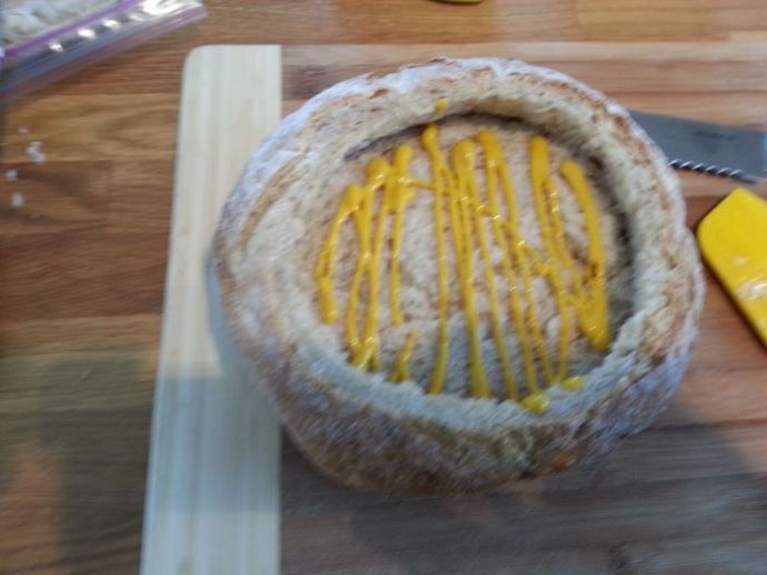 Настоящий мужской сэндвич