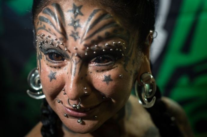 Самая татуированная парочка