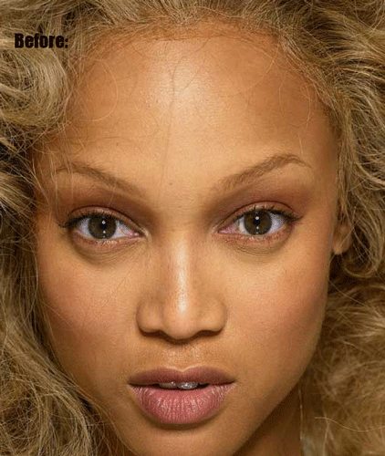 Звездные попки до и после обработки (18 гифок)