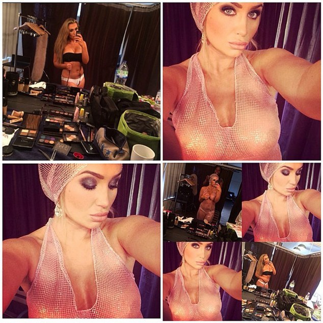 Британская телезвезда скопировала «голый» наряд Рианны Британская телезвезда скопировала «голый» наряд Рианны