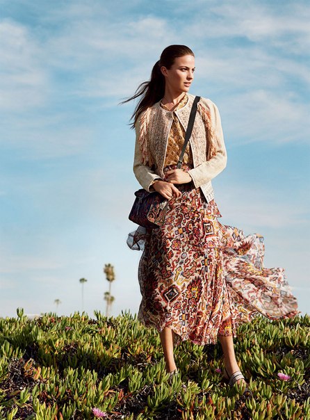 Cameron Russell and Joan Smalls by Cass Bird for US