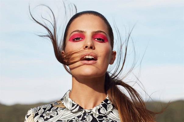 Cameron Russell and Joan Smalls by Cass Bird for US