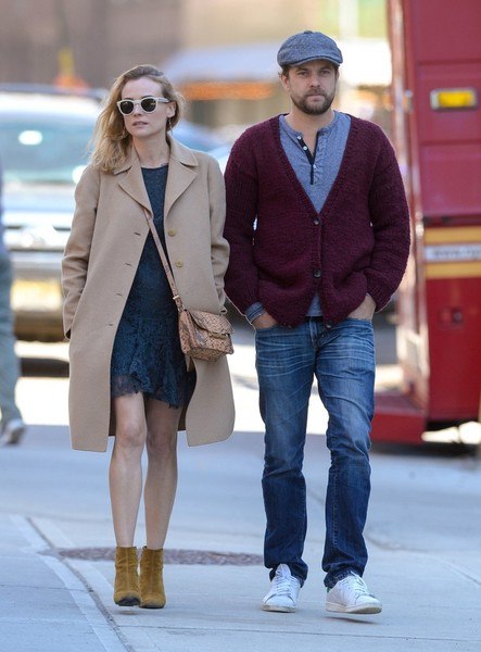 Дайан Крюгер и Джошуа Джексон в Нью-Йорке