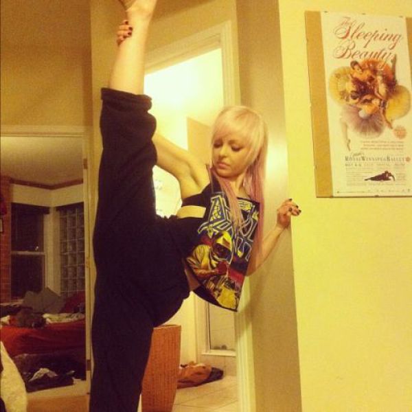 Гибкие девушки