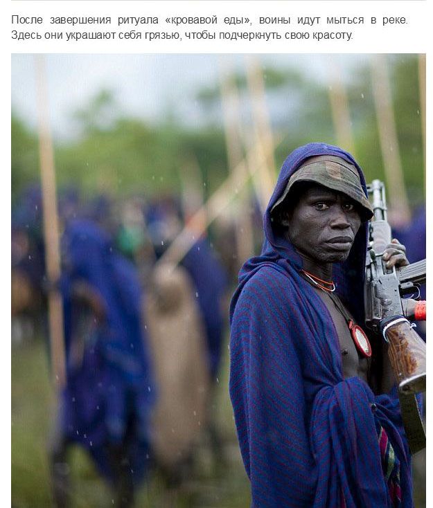 Испытание мужчин племени Сурма в Эфиопии Испытание мужчин племени Сурма в Эфиопии