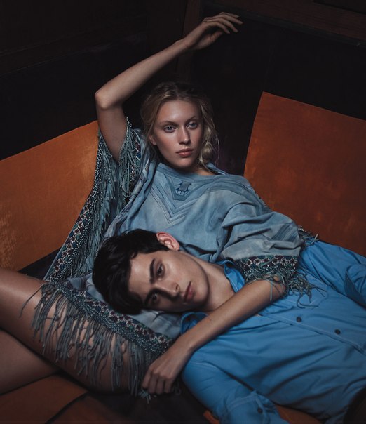 Juliana Schurig and Rhys Pickering by Nathaniel Goldberg