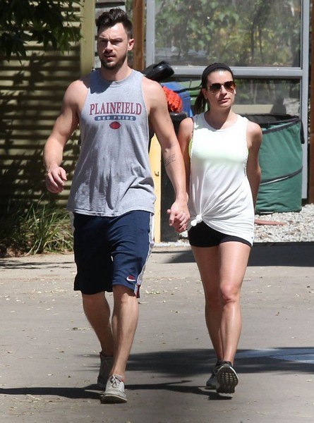 Лиа Мишель с бойфрендом в Студио Сити - 3 апреля