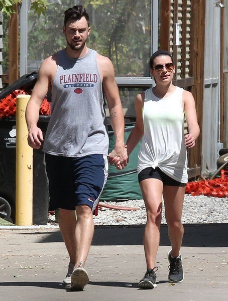 Лиа Мишель с бойфрендом в Студио Сити - 3 апреля