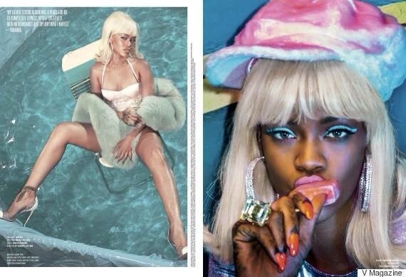 Рианна для журнала V , лето 2015