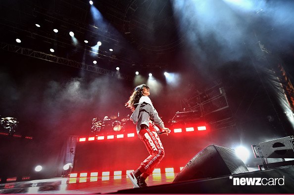 Рианна выступила на «March Madness Music Festival»